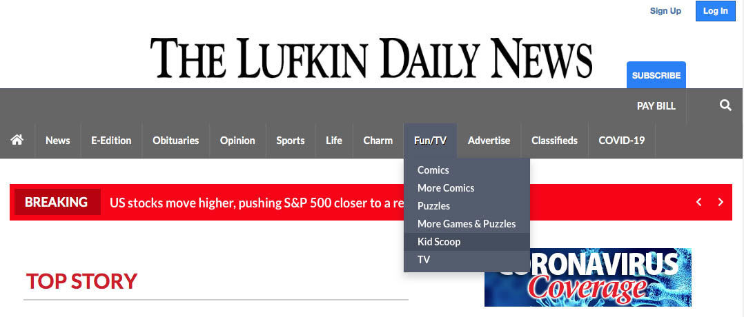 Kid Scoop at Lufkin Daily News copy.jpg